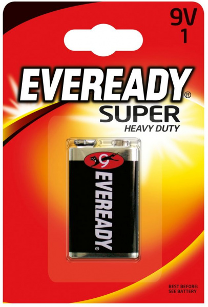 Элемент питания 6LR61 (Крона) Eveready Super Heavy Duty Energizer