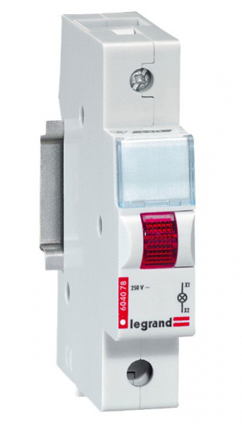 Индикатор с красной лампой 250В Legrand