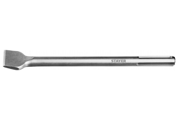 Зубило плоское изогнутое STAYER Gorilla Force, 50x300мм, SDS-max, Professional (29393-50-300)