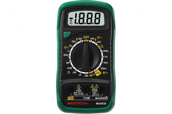 Мультиметр портативный MAS838 MASTECH