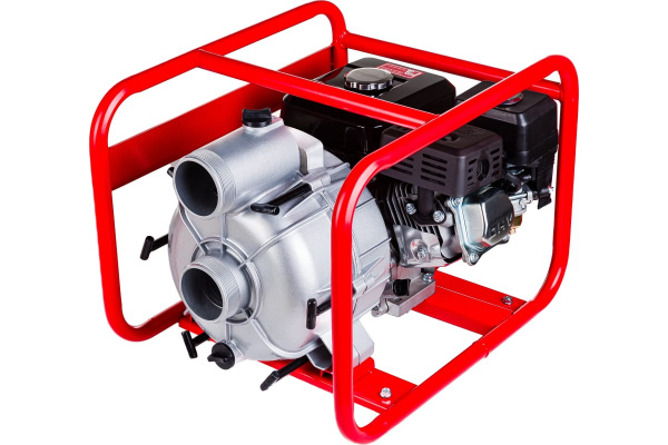 Мотопомпа FUBAG PG 950T для сильнозагрязненной воды (1300л/мин, 7л/с, всас 8м, напор 26м, в х/вых 3"/80мм) 34кг