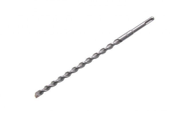Бур по бетону, двойная спираль, Cobalt W-tip, 14x310 мм, SDS PLUS// Denzel