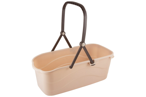 Ведро 17л для уборки CLEAN-17 на колесах 5929 Рыжий Кот