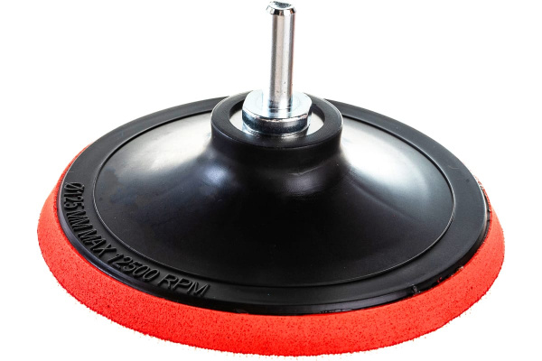 Тарелка опорная Redverg 125мм Velcro для дрели