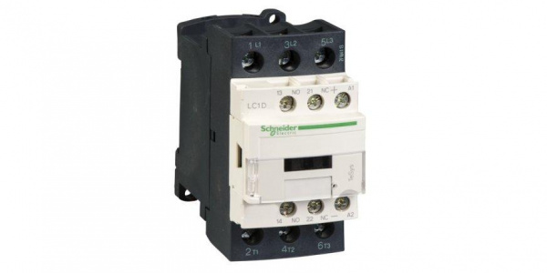 Контактор TeSys LC1D 12A 220B 400B АС 1НО+1НЗ System Electric