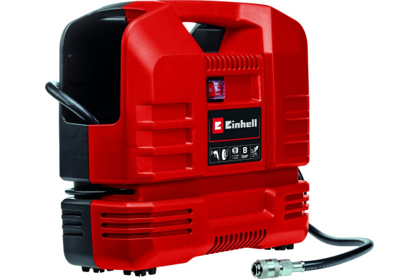 Компрессор Einhell TC-AC 190 OF Set, 1100 Вт, 8 бар, безмасляный