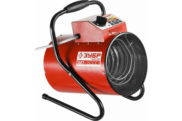 Пушка тепловая электрическая ЗУБР, круглая 4,5/3кВт 