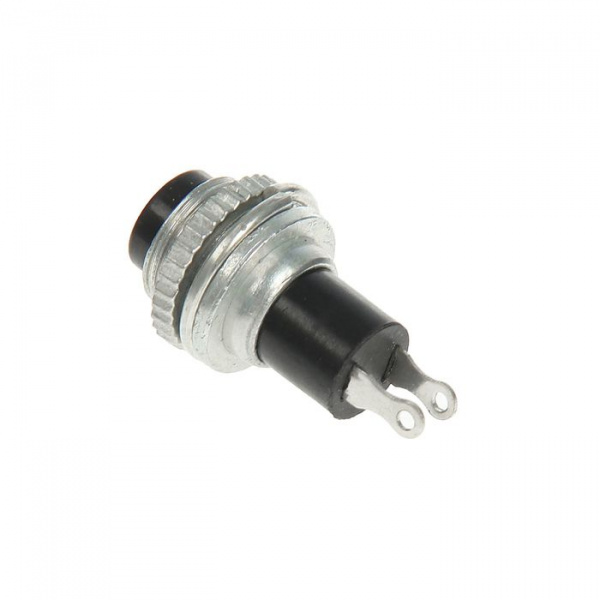 Выключатель кнопочный черная Mini 220V 2А (2с) (ON)-OFF Ш10.2 RWD-213 Rexant