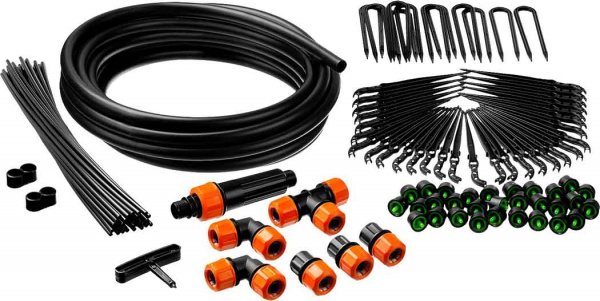 Система капельного полива от водопровода, на 60 растений GRINDA