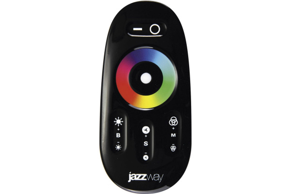 Контроллер RGB PRC-4000HF BL 216/432 12/24B сенсорный черный Jazzway (1019295)