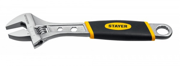Разводной ключ STAYER Chromax, 200 / 25 мм (27262-20)