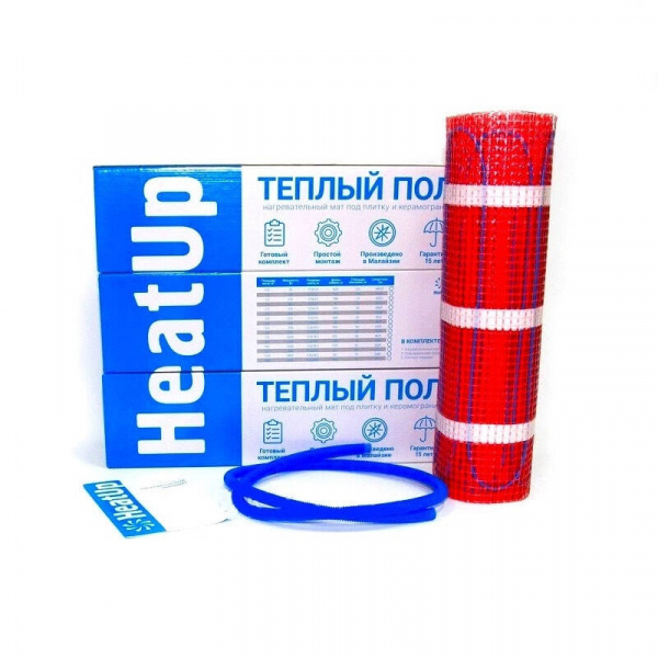 Нагревательный мат двухжильный HeatUp 6 кв.м.