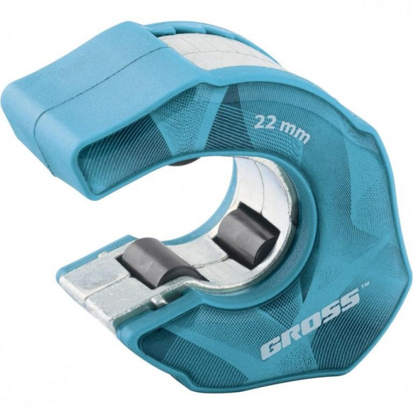 Труборез ладонный"PIRANHA",22мм(3/4"),авт.рег-ка зажима трубы,трещ.храп.мех-м,отверстие 1/4"// Gross