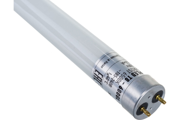 Лампа светодиодная Jazzway LED T8 - 600-GL 10W Frost 6500K аналог люм 18
