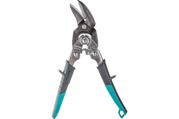 Ножницы по металлу KRAFTOOL BULLDOG Правые усиленные с выносом, 260 мм