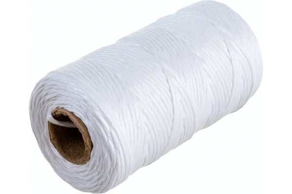 Шпагат полипропиленовый STAYER d 1.5 мм, 110 м, 0.8 ктекс, 32кгс, белый