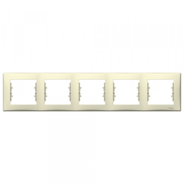 Рамка Бежевый 5П Sedna SE