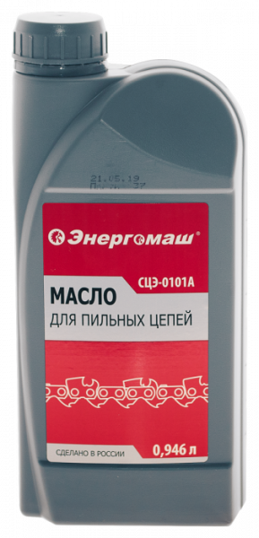 Масло для пильных цепей 1л ЭНЕРГОМАШ СЦЭ-0101А