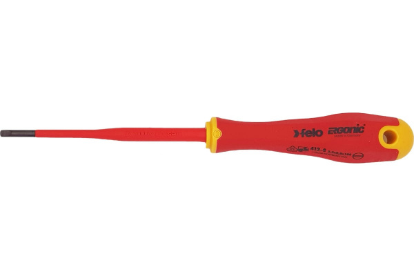 Отвертка диэлектрическая SL 3,5х0,8 E-Slim Ergonic 41393890 Felo