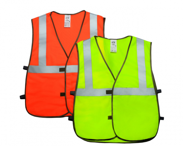 Жилет сигнальный тип 3Н (размер 58-62) Лимонный на велькро