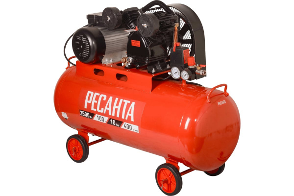 Компрессор КП-100/400Р Ресанта