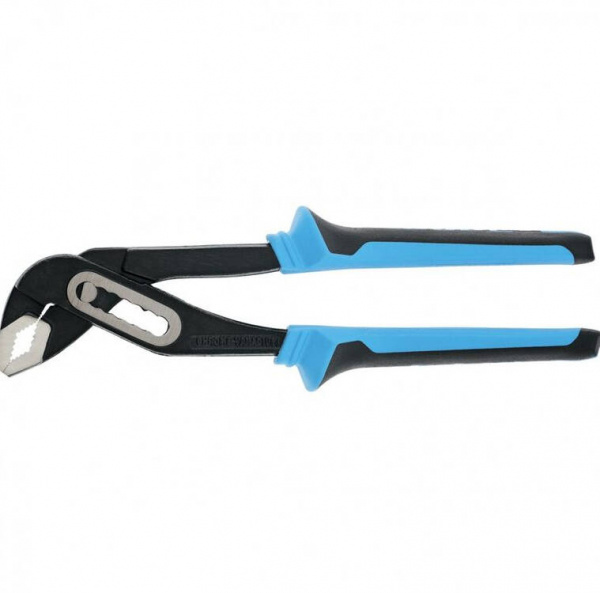 Клещи переставные 250 мм, хром-ванадий, двухкомпонентные рукоятки// Барс