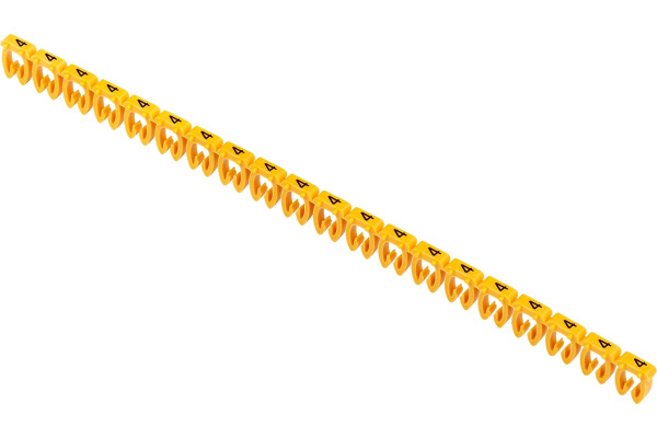 Маркер открытого типа KE 4-6мм2 символ '4' (500шт/упак) IEK UMK-KE3-4