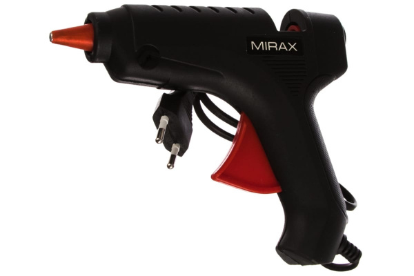 Пистолет клеевой MIRAX (термоклеящий) электрический, 60Вт/220В, 11мм