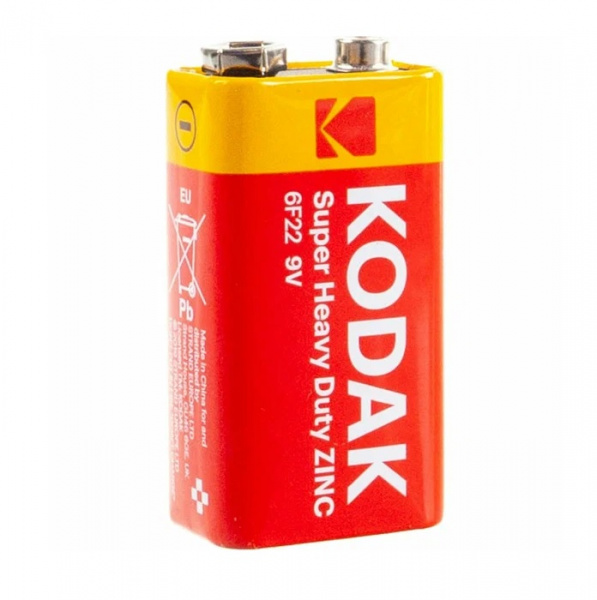 Элемент питания 6F22 (Крона) соль HEAVY DUTY KODAK