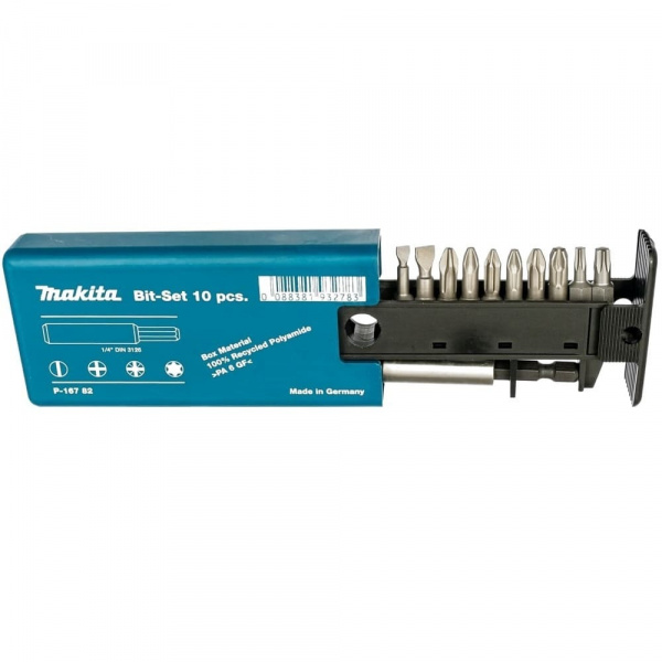 Набор бит 10 шт Makita P-16782