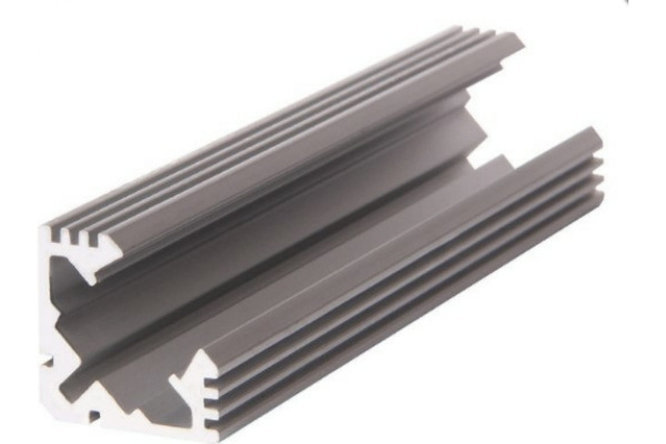 Профиль PAL 1919 угловой 2м анодированный  БЕЗ РАССЕИВАТЕЛЯ