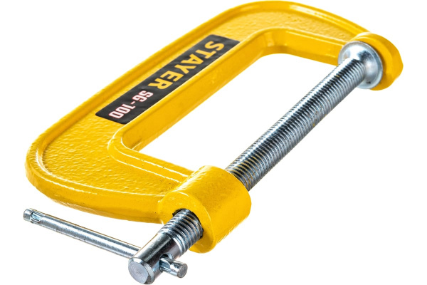 Струбцина STAYER G-образная, 100мм шт (кор 5)