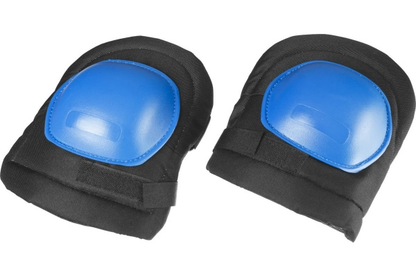 Наколенники защитные СИБИН матерчатые, пластиковая накладка (11196)