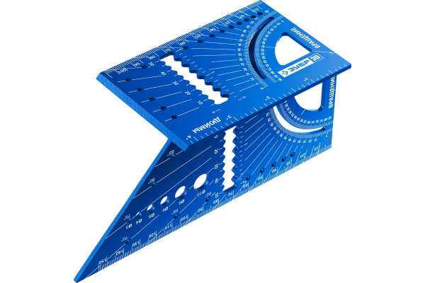 Угольник многофункциональный ЗУБР 3D, 7-в-1 (34399)