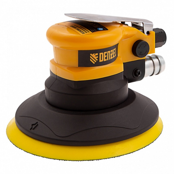 Эксцентриковая шлифовальная машина EPG150, 150 мм, 10000 об/мин, 5 мм, 160 л/мин// Denzel