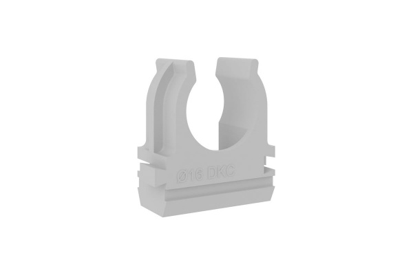 Держатель для труб (клипса) d16мм с защелкой DKC 51016