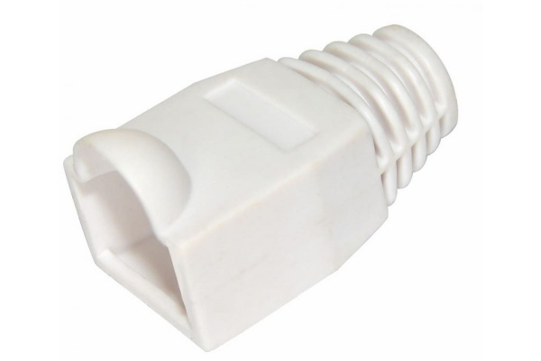 Колпачок изолирующий для разъемов RJ-45, белый REXANT