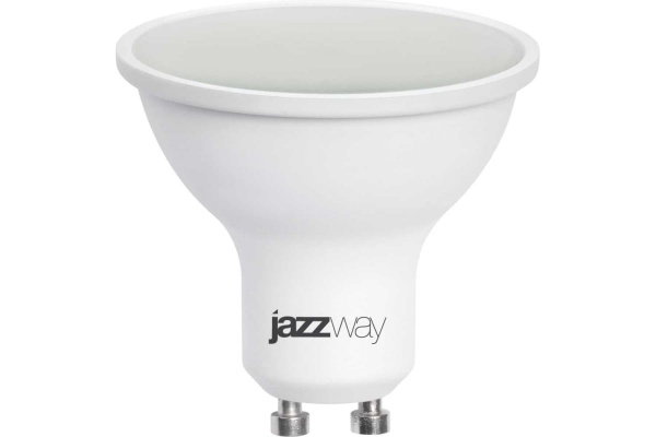 Лампа светодиодная Jazzway LED GU10 8w 3000K диммируемя