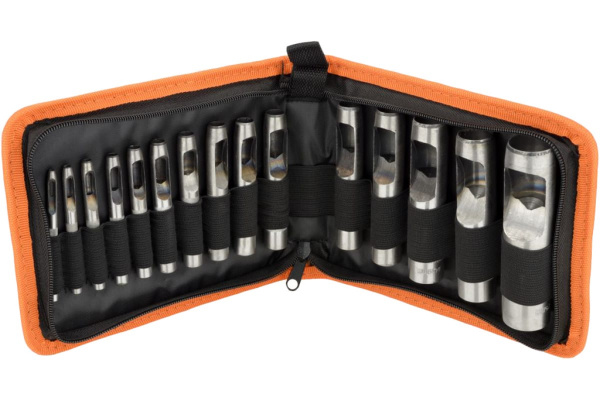 Набор просечек 15шт, 3.0-25.0мм в сумке, 40415 АвтоДело