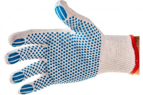 Перчатки ЗУБР Точка +, размер S-M.