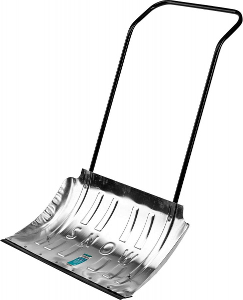 Снеговой движок (скрепер) СИБИН ДА-750 750 мм алюминиевый со стальной планкой