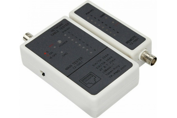 Тестер Кабеля RJ-45 + BNC REXANT 5248