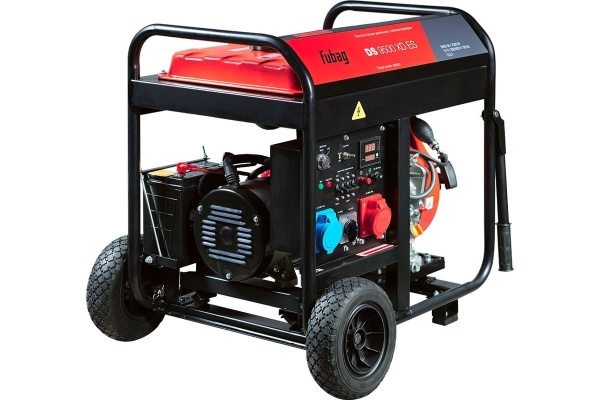 Электростанция Fubag дизельная DS 9500 XDES (380В/16А,220В/2х16А,12В/8.3А,7/7,5кВт,8.4л/с,эл.старт) 136кг