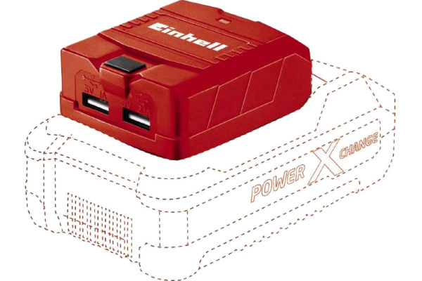 Блок для зарядки Einhell PXC TE-CP 18 Li USB-Solo, 2хUSB