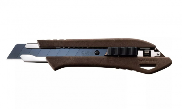 Нож OLFA  WOOD-PP Models 18 мм, с сегментированным лезвием (OL-WD-AL)
