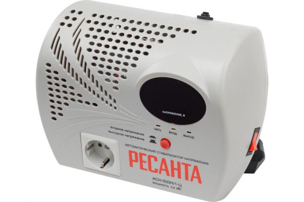 Стабилизатор напряжения АСН-500Н/1-Ц Ресанта