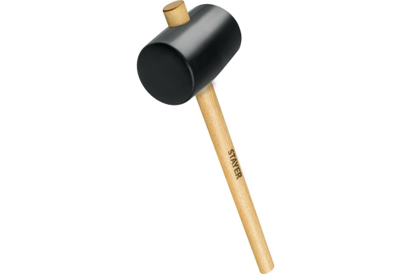 Киянка резиновая  900г деревянная рукоятка чёрная Stayer