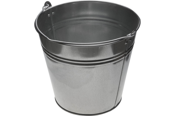 Ведро оцинкованное для непищевых продуктов 15л ЗУБР
