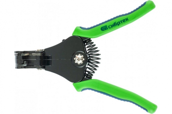 Щипцы для зачистки электропроводов, сечением: 0.8, 2.0, 3.5, 5.5, 8.0 мм2.// Сибртех