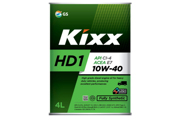 Масло моторное 4л HD1 CI-4 10W-40(D1) KIXX